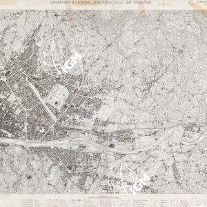 CARTA TOPOGRAFICA DEL TERRITORIO DELLA PROVINCIA DI FIRENZE - Foglio 53