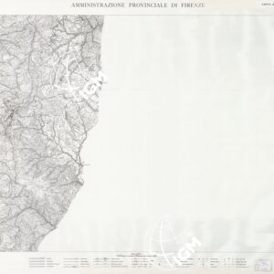 CARTA TOPOGRAFICA DEL TERRITORIO DELLA PROVINCIA DI FIRENZE - Foglio 56