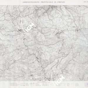 CARTA TOPOGRAFICA DEL TERRITORIO DELLA PROVINCIA DI FIRENZE - Foglio 64