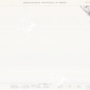 CARTA TOPOGRAFICA DEL TERRITORIO DELLA PROVINCIA DI FIRENZE - Foglio 66 bis
