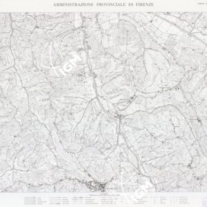 CARTA TOPOGRAFICA DEL TERRITORIO DELLA PROVINCIA DI FIRENZE - Foglio 67