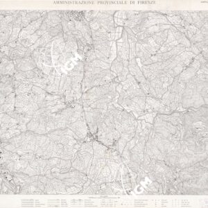 CARTA TOPOGRAFICA DEL TERRITORIO DELLA PROVINCIA DI FIRENZE - Foglio 69
