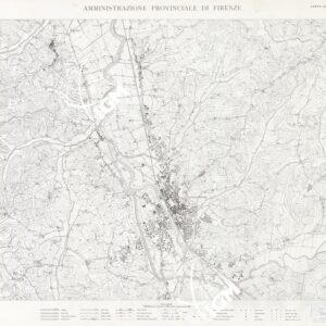 CARTA TOPOGRAFICA DEL TERRITORIO DELLA PROVINCIA DI FIRENZE - Foglio 73