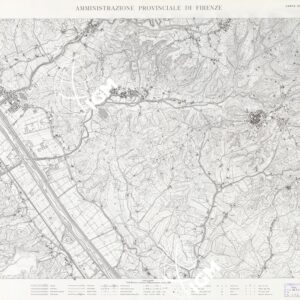 CARTA TOPOGRAFICA DEL TERRITORIO DELLA PROVINCIA DI FIRENZE - Foglio 78