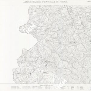 CARTA TOPOGRAFICA DEL TERRITORIO DELLA PROVINCIA DI FIRENZE - Foglio 79