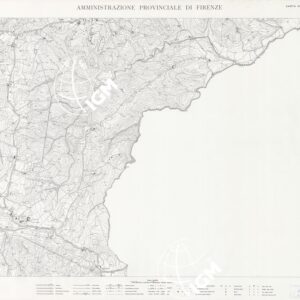 CARTA TOPOGRAFICA DEL TERRITORIO DELLA PROVINCIA DI FIRENZE - Foglio 86