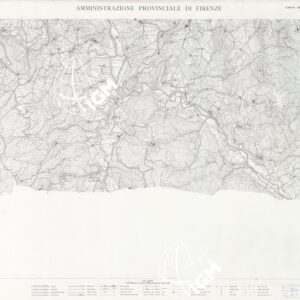 CARTA TOPOGRAFICA DEL TERRITORIO DELLA PROVINCIA DI FIRENZE - Foglio 89
