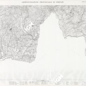CARTA TOPOGRAFICA DEL TERRITORIO DELLA PROVINCIA DI FIRENZE - Foglio 90