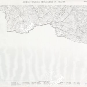 CARTA TOPOGRAFICA DEL TERRITORIO DELLA PROVINCIA DI FIRENZE - Foglio 91