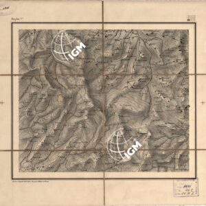 CARTA TOPOGRAFICA DEI DINTORNI DI FIRENZE IN 9 FOGLI - Foglio 7