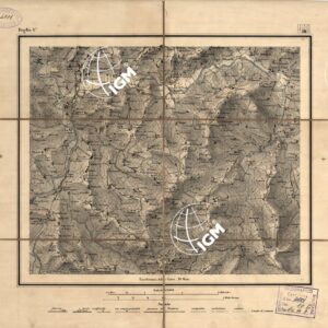 CARTA TOPOGRAFICA DEI DINTORNI DI FIRENZE IN 9 FOGLI - Foglio 8