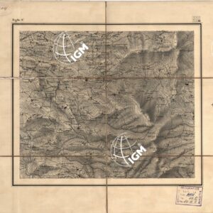 CARTA TOPOGRAFICA DEI DINTORNI DI FIRENZE IN 9 FOGLI - Foglio 9