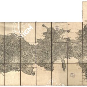 CARTA TOPOGRAFICA DELL'ISOLA D'ELBA