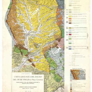 CARTA GEOLOGICA DEL BACINO DEL FIUME FINE (PROV. PISA E LIVORNO)