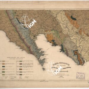 CARTA GEOLOGICA DEI DINTORNI DEL GOLFO DI SPEZIA E VAL DI MAGRA INFERIORE