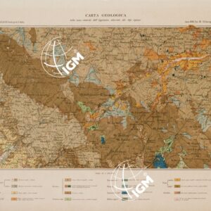 CARTA GEOLOGICA DELLA ZONA CENTRALE DELL'APPENNINO ADIACENTE ALLE ALPI APUANE