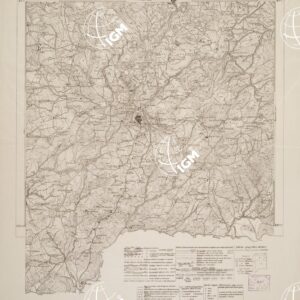 CARTA SPECIALE DEL BACINO BORACIFERO DI LARDERELLO - Foglio 119 DELLA CARTA D'ITALIA II.N.E. SEZ. D - Monterotondo Marittimo