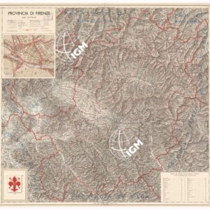 PROVINCIA DI FIRENZE CON CIRCOSCRIZIONI AMMINISTRATIVE