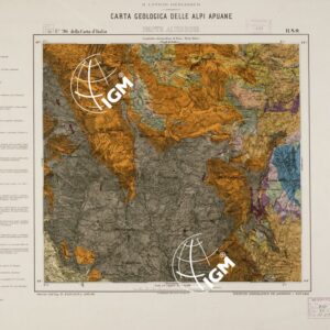 CARTA GEOLOGICA DELLE ALPI APUANE... - Foglio 96 DELLA CARTA D'ITALIA II.S.O. - Monte Altissimo
