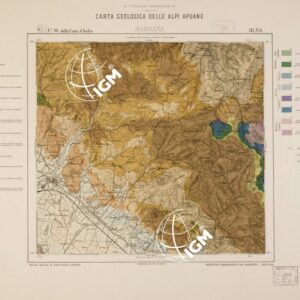 CARTA GEOLOGICA DELLE ALPI APUANE... - Foglio 96 DELLA CARTA D'ITALIA III.N.O. - Sarzana