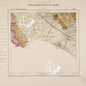 CARTA GEOLOGICA DELLE ALPI APUANE... - Foglio 96 DELLA CARTA D'ITALIA III.S.O. - Ameglia