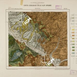 CARTA GEOLOGICA DELLE ALPI APUANE... - Foglio 97 DELLA CARTA D'ITALIA III.S.O. - Barga