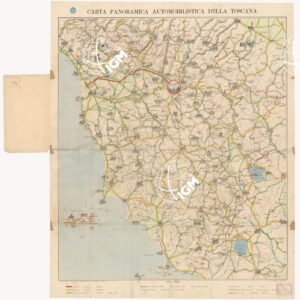 CARTA AUTOMOBILISTICA DELLA TOSCANA