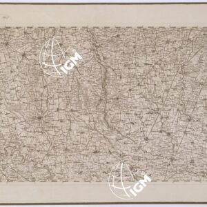 CARTA TOPOGRAFICA DEL REGNO LOMBARDO VENETO - Foglio C. 5