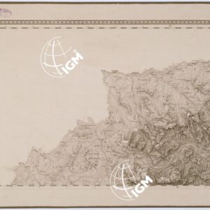 CARTA TOPOGRAFICA DEL REGNO LOMBARDO VENETO - Foglio F. 1