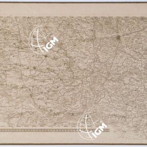 CARTA TOPOGRAFICA DEL REGNO LOMBARDO VENETO - Foglio D. 6