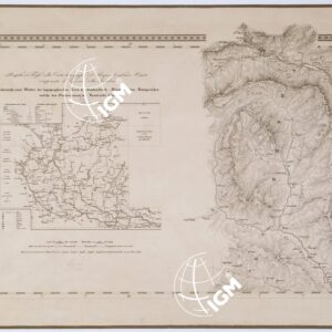 CARTA TOPOGRAFICA DEL REGNO LOMBARDO VENETO - Foglio A. 2