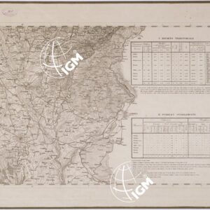 CARTA TOPOGRAFICA DEL REGNO LOMBARDO VENETO - Foglio H. 3
