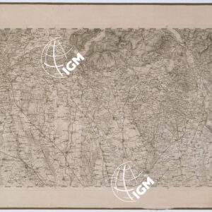 CARTA TOPOGRAFICA DEL REGNO LOMBARDO VENETO - Foglio B. 4