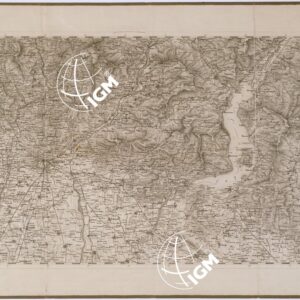 CARTA TOPOGRAFICA DEL REGNO LOMBARDO VENETO - Foglio C. 4