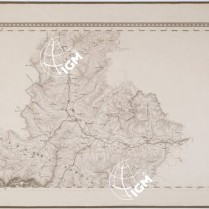 CARTA TOPOGRAFICA DEL REGNO LOMBARDO VENETO - Foglio D. 1