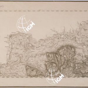 CARTA TOPOGRAFICA DEL REGNO LOMBARDO VENETO - Foglio E. 3