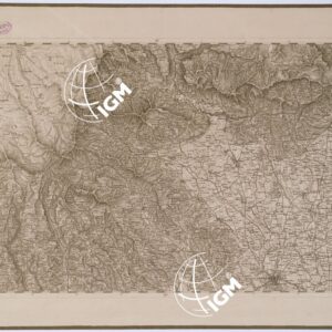 CARTA TOPOGRAFICA DEL REGNO LOMBARDO VENETO - Foglio E. 4