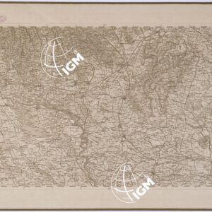 CARTA TOPOGRAFICA DEL REGNO LOMBARDO VENETO - Foglio E. 5