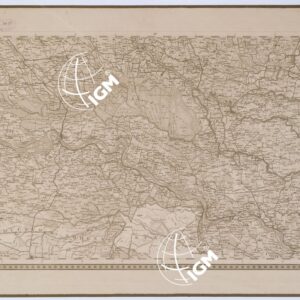 CARTA TOPOGRAFICA DEL REGNO LOMBARDO VENETO - Foglio E. 6