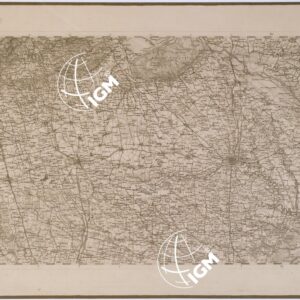 CARTA TOPOGRAFICA DEL REGNO LOMBARDO VENETO - Foglio F. 4