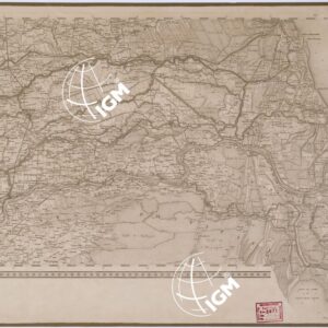 CARTA TOPOGRAFICA DEL REGNO LOMBARDO VENETO - Foglio F. 6