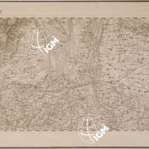 CARTA TOPOGRAFICA DEL REGNO LOMBARDO VENETO - Foglio G. 3