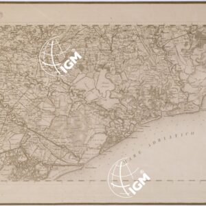 CARTA TOPOGRAFICA DEL REGNO LOMBARDO VENETO - Foglio G. 4