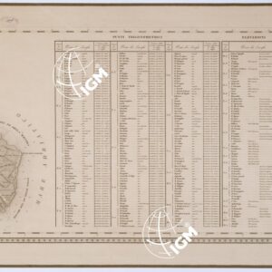CARTA TOPOGRAFICA DEL REGNO LOMBARDO VENETO - Foglio G. 6