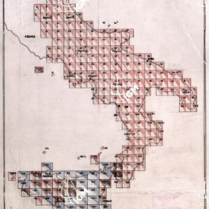 CARTA DELL' ITALIA MERIDIONALE EDITA DALL'ISTITUTO TOPOGRAFICO MILITARE ITALIANO - Quadro d'Unione
