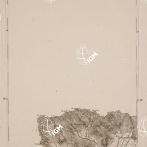 CARTA DELL' ITALIA MERIDIONALE EDITA DALL'ISTITUTO TOPOGRAFICO MILITARE ITALIANO - Foglio 33 - Monte S. Biagio