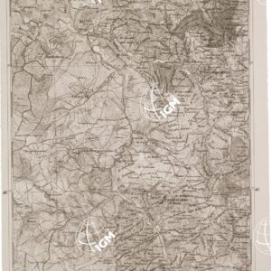 CARTA DELL' ITALIA MERIDIONALE EDITA DALL'ISTITUTO TOPOGRAFICO MILITARE ITALIANO - Foglio 37 parte orientale - S.n Bartolomeo in Galdo