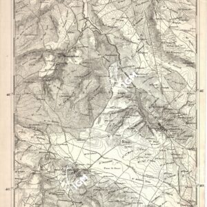CARTA DELL' ITALIA MERIDIONALE EDITA DALL'ISTITUTO TOPOGRAFICO MILITARE ITALIANO - Foglio 57 parte occidentale - Spinazzola