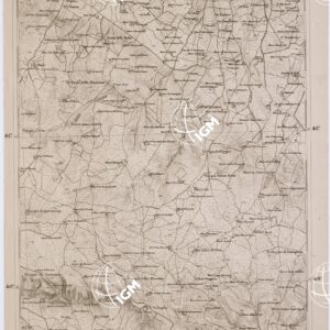 CARTA DELL' ITALIA MERIDIONALE EDITA DALL'ISTITUTO TOPOGRAFICO MILITARE ITALIANO - Foglio 58 parte occidentale - Palo del Colle