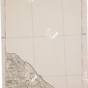 CARTA DELL' ITALIA MERIDIONALE EDITA DALL'ISTITUTO TOPOGRAFICO MILITARE ITALIANO - Foglio 81 parte orientale - Campi Salentino